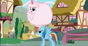 Pink Fluffy Unicorns Dancing On Rainbows My Lil Pony Mlp My Little Pony Pony