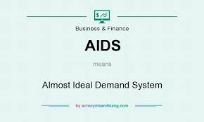 Aids Almost Ideal Demand System By Acronymsandslang Com