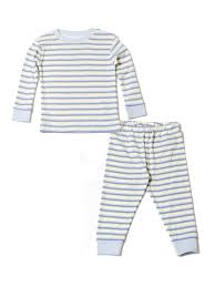 Organic Cotton Long Johns Baby Pajamas Under The Nile