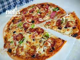 italyan hamur nefis pizza tarifi nasil yapilir 4 398 kisinin defterindeki bu tarifin resimli anlatimi ve deneyenlerin foto yemek tarifleri yemek pi zza hamuru