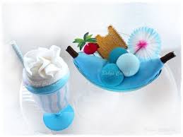 Blue Banana Split Cadeau De Naissance Babys Cakes Boutique Banana Split Cadeau Naissance Banana