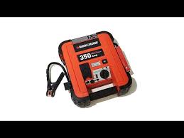 Black And Decker 300 Amp Jump Starter Manual Black Decker 350amp Jump Start Roadside Assistance Youtube