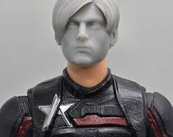 Benutzerdefinierte 3D gedruckte Klassifizierte Legenden Kompatibel Comic  Multiverse RE4 Leon Kennedy Kopf 1:12 6 "Skala. (Nachricht für andere  Skalen)