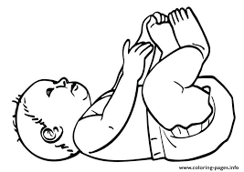Coloring may seem like a simple activity, but it can help your child learn a variety of skills. Newborn Baby Coloring Pages Printable