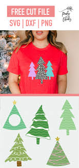 Download Christmas Tree Cut File Free Svg Dxf Png For Cricut And Silhouette PSD Mockup Templates