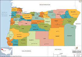 The following is a list of 36 counties in the u.s. Oregon County Map Oregon Counties Counties In Oregon