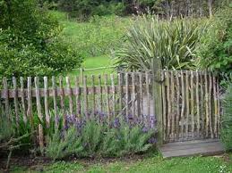 Homemade Fence At Kokopu In 2020 Natural Fence Garden Fence Fence Landscaping