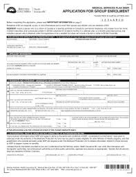 Fillable Online Bcit Msp Plan Form Fax Email Print Pdffiller