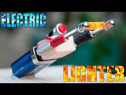 How To Make A Electric Lighter At Home Using 9v Battery Youtube Electric Lighter Electricity Electronics Diy Hacks