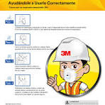 Salud y seguridad ocupacional | Poster Respirador Desechable ...