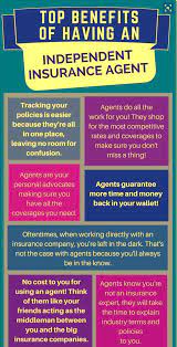 After their first year of selling insurance, agents are paid small renewal commissions on every policy that's renewed, except for annuities, for which no renewal commissions are paid. Top Benefits Of Having Independent Insurance Agent Info Graphic Life Insurance Agent Life Insurance Marketing Ideas Life Insurance Quotes