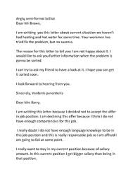 Starting with a 'thank you'. Various Semi Formal Letter Example