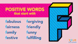 Columnists share how to put fun in any workplace. Positive Words That Start With F