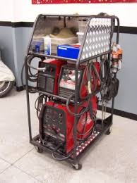 homemade welding and utility cart