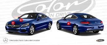 The first three characters are the exterior color and the four after the slash are the trim colors. Mercedes Touch Up Paint Find Touch Up Color For Mercedes Color N Drive