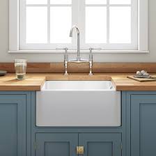 Rated 5 out of 5 stars. Butler Rose Ceramic Fireclay Belfast Kitchen Sink With Waste 600 X 450mm Tap Warehouse