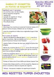 Gambas Et Courgettes Au Pistou De Roquette Recette Tupperware Recette Tuperware Microvap Tupperware