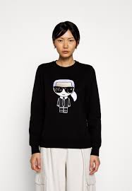 Shop top motivational and inspirational canvas art prints and order online today Karl Lagerfeld Ikonik Sweatshirt Black Schwarz Zalando De