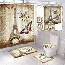 Perfect decoration item for your living room, dining room, bedroom, kids and dorm rooms. Amazon Com Paris Bathroom Set
