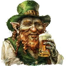 Cute Leprechaun Behind Big Beer, Leprechaun, Irish, Patrick PNG Transparent  Image and Clipart for Free Download