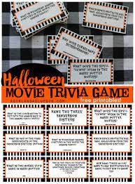 When you need me but do not want me, then i must stay. Printable Halloween Movie Trivia Game 30 Days Of Halloween Day 24