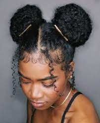 Natural Hair Updo Styling For Black Women To Style Their Hair At Home Natural Hair Updo Natural Hair Styles Easy Protective Hairstyles For Natural Hair