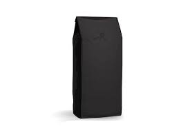 Coffee Bag Mock Up Black Half Side In 2020 Coffee Bag Black Coffee Bag Design