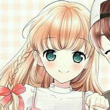 Anime girls, aoi ogata, smiling, couple, love, hand on face. Best Wallpaper Couple Anime Terpisah Ideas Anime Wallpaper Anime Retro Art Prints