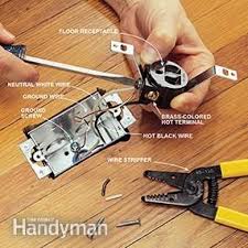 How To Install A Floor Outlet Floor Outlets Installing Electrical Outlet Home Electrical Wiring