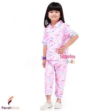Ready piyama kids junior nya silahkan blnja. Jual Piyama Anak Baju Tidur Anak Unicorn Little Pony Cup Di Lapak Farrah Store Bukalapak