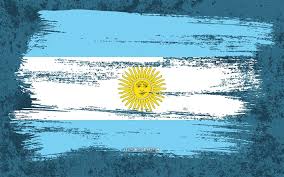 Imágenes, historia, evolución y significado. Download Wallpapers 4k Flag Of Argentina Grunge Flags South American Countries National Symbols Brush Stroke Argentinian Flag Grunge Art Argentina Flag South America Argentina For Desktop Free Pictures For Desktop Free