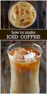 How To Make Iced Coffee Recipe Iced Coffee Recipe Easy Easy Coffee Recipes Diy Iced Coffee