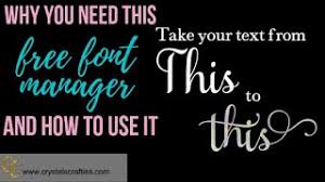 I would like to use custom fonts in a svg embedded in a web page. Why You Need This Free Font Manager And How To Use It Youtube