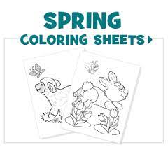 Kids will be entertained for hours! Coloring Sheets Spring Coloring Sheets Free Printable Coloring Sheets Free Christmas Coloring Pages