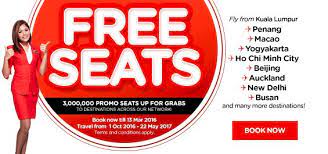 Today, august 8, 2017 marks the 50th anniversary of asean or known as association of southeast asian nations. Airasia Free Seats Promotion 2016 2017 Airasia Promotions