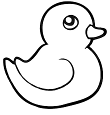So i made this single page paper craft pattern blank printable rubber ducky 1 invitations. Rubber Duck Coloring Pages Coloring Rocks