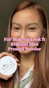 Replying to @titititttttt0titttt f2f makeup look💗 #brilliantpressedpowder  #brilliantrecos #brilliantskinessentials