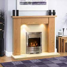 This sturdy electric fireplace tv stand offers a classic look and a 5000 btu powerful heating system to make the room. Bromley Oak Electric Fireplace Low Cost Fireplaces