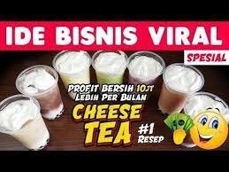 Cara Membuat Cheese Tea Ide Bisnis Bubble Cheese Tea Resep Cheese Tea Bubblecheesetea Part1 Youtube Resep Resep Masakan Indonesia Resep Minuman