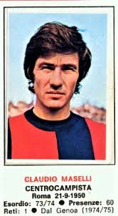 CLAUDIO MASELLI 1975-76 BOLOGNA