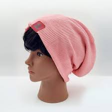 Urban Casual Summer Slouch Beanie, Relaxed Slouchy Hat, Foldable Brim,  Lightweight Flannel Beanie, Unisex Toque Knit Cap, Orange Plaid Tam