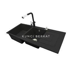 Gambar Tempat cuci piring granit