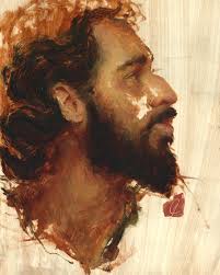 Interesting to see the themes of what keeps coming up for me while I paint  Jesus