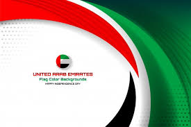 In 2008, there was a minor change to the emblem. Premium Vector United Arab Emirates Flag Concept Background