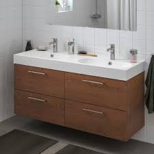 They come in different colors and materials to match your style. Ikea Godmorgon Braviken Bathroom Vanity Brown Stained Ash Effect Ikea Godmorgon Sink Cabinet Ikea