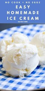 Simple Homemade Vanilla Ice Cream No Eggs No Cook Recipe In 2020 Homemade Vanilla Homemade Vanilla Ice Cream Recipe Maker