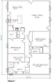 40x60 Pole Barn House Plans