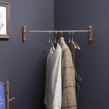Check spelling or type a new query. Solid Wood Hanger Wall Hanging Bedroom Corner Rack Simple Clothes Rack Brass Hanging Rod Hangers Racks Aliexpress