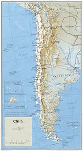 Diese karte von chile ist reisefertig: Landkarte Chile Reliefkarte Weltkarte Com Karten Und Stadtplane Der Welt