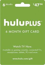 Best Buy Hulu Plus 6 Month Gift Card Hulu 3 Mo Month Gifts Gift Card Prepaid Gift Cards